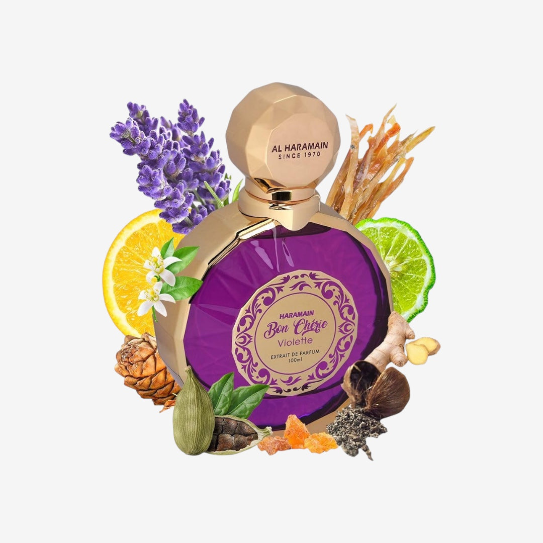 Al Haramain Bon Cherie Violette Extrait de Parfum Spray für Damen, 100 ml