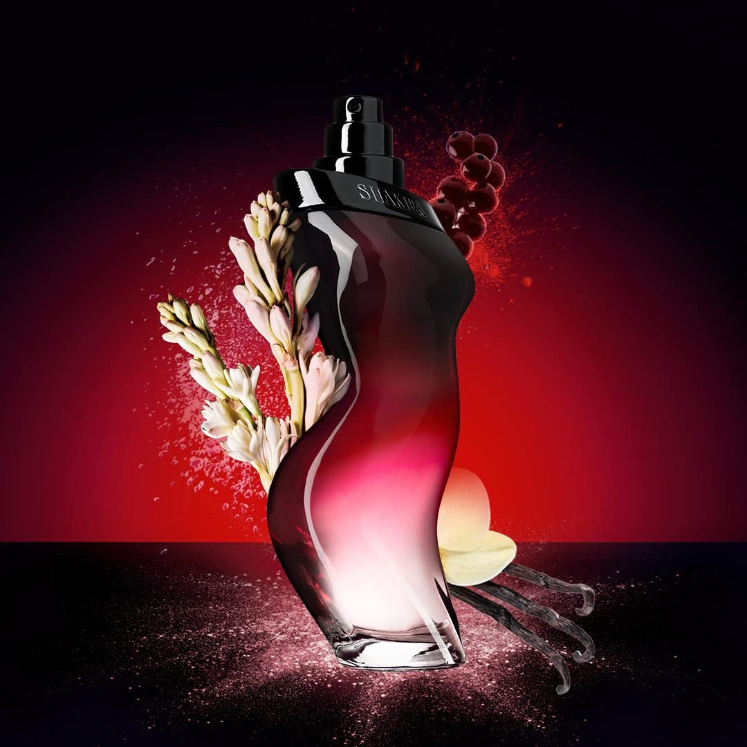 Shakira Perfumes – Dance Red Midnight by Shakira für Damen – Langanhaltend – Sexy, eleganter und femininer Duft – Süße und kräftige Noten – Ideal für tagsüber – 80 ml