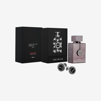 Armaf Club De Nuit Intense Parfum Spray mit Cufflinks Collectors Pride Limited Edition für Herren, 100 g