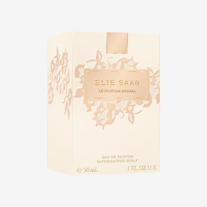 Elie Saab Le Parfum Bridal 30 ml – Eau de Parfum 30 – Frauen Parfüm – Florale Moschusnoten – Beiger Glasflakon