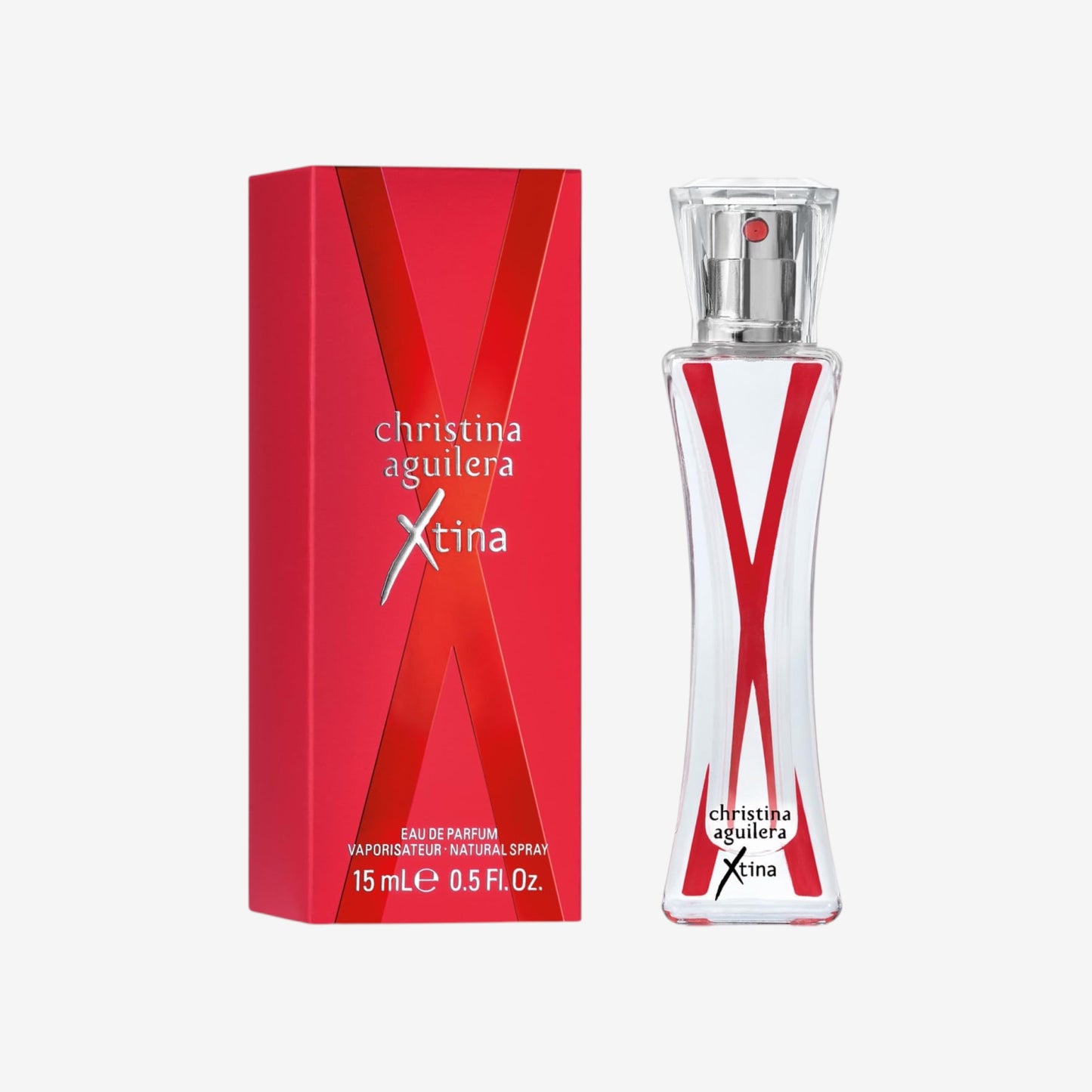 Christina Aguilera - Xtina Eau de Parfum für Damen, selbstbewusster, dynamischer & transformierender Duft, prickelnde Himbeeren, kandierte Rosenblätter & Eichenmoos, mutiges Eau de Parfum Spray, 30ml