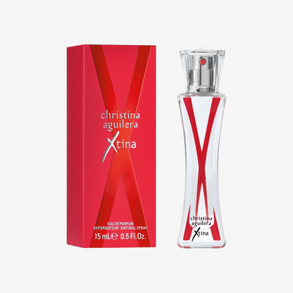 Christina Aguilera - Xtina Eau de Parfum für Damen, selbstbewusster, dynamischer & transformierender Duft, prickelnde Himbeeren, kandierte Rosenblätter & Eichenmoos, mutiges Eau de Parfum Spray, 30ml