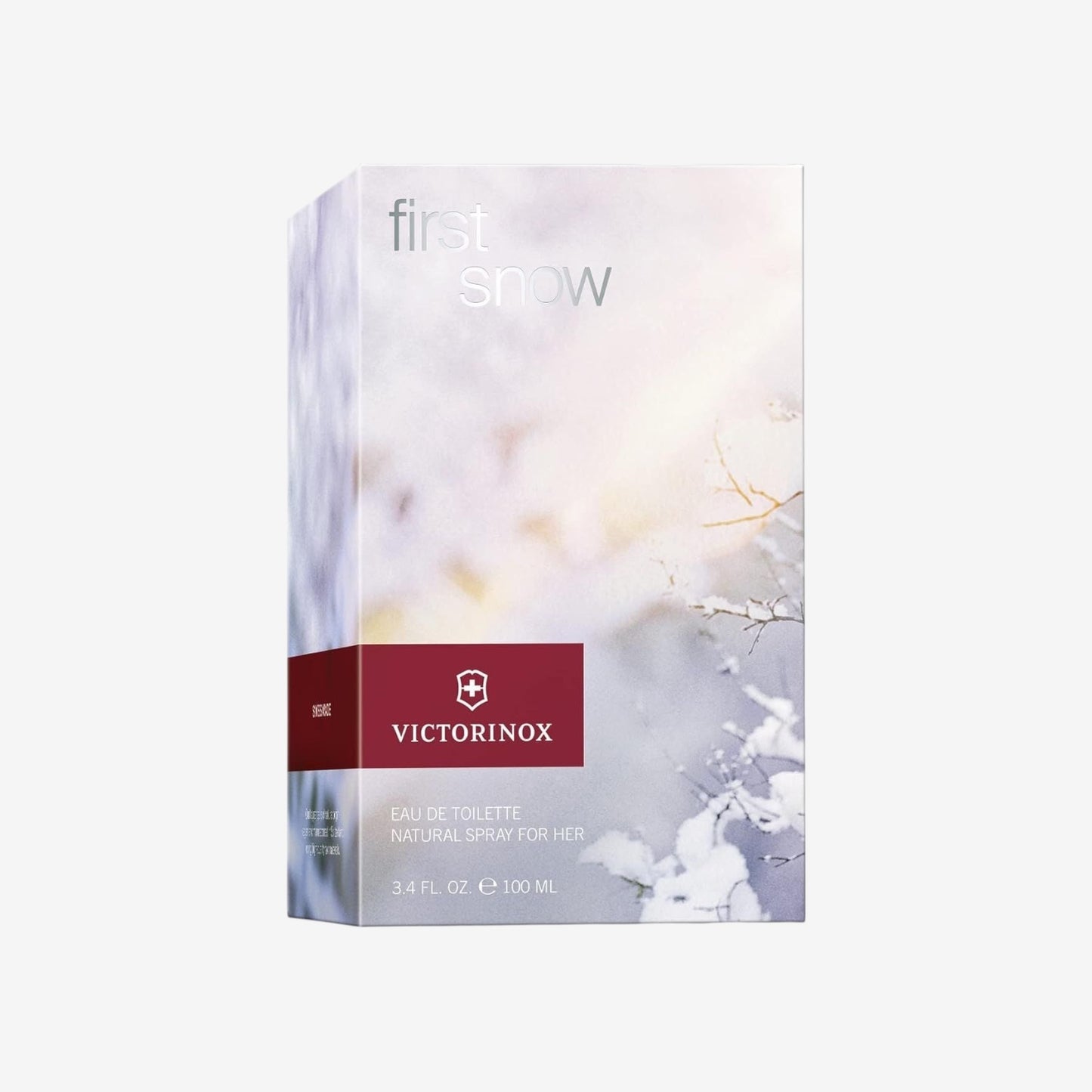 VICTORINOX First Snow Eau de Toilette für Damen, Parfüm mit Vanille und Moschus, Frisch und zart, Vegan, 100 ml, V0000898
