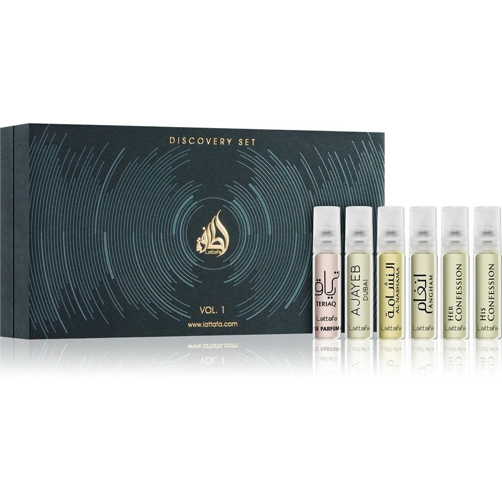 Lattafa Discovery Set Vol. 1 EDP Unisex 4ml x 6