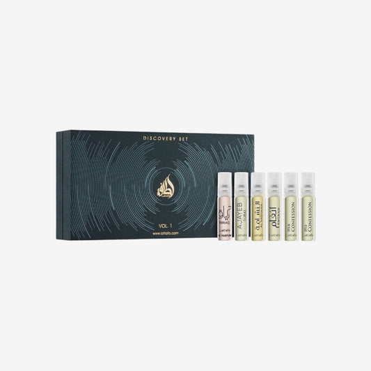 Lattafa Discovery Set Vol. 1 EDP Unisex 4ml x 6