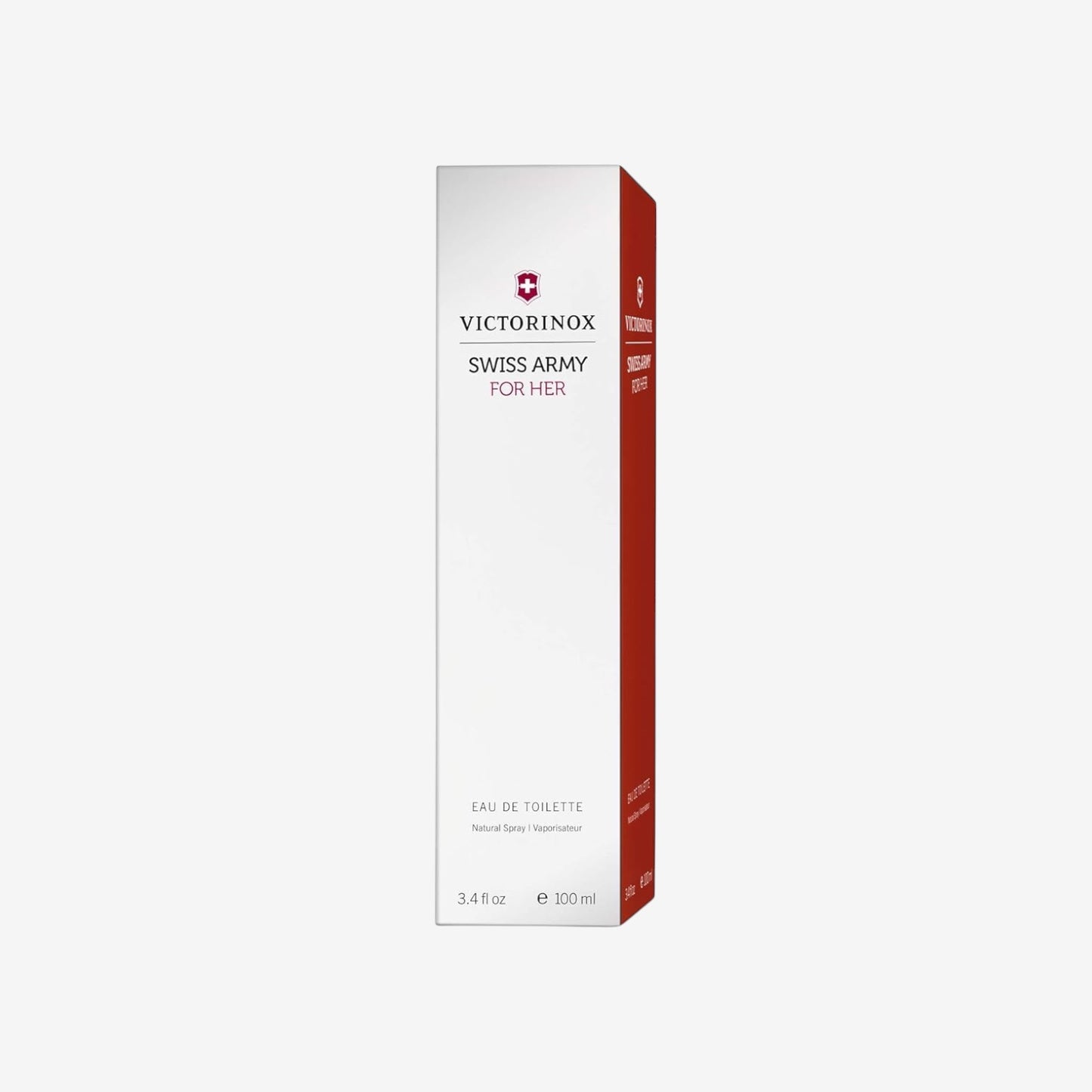 Victorinox Swiss Army For Her Eau de Toilette Damen, Parfüm mit Maiglöckchen und Pfingstrose, Blumig und frisch, 50 ml