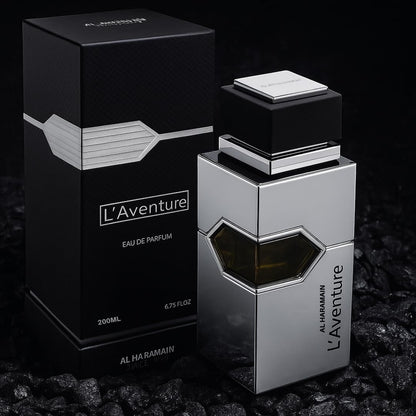 Al Haramain L'aventure Eau de Parfum 200ml | Arabisches Frauenparfüm spray | Luxuriöser Duft