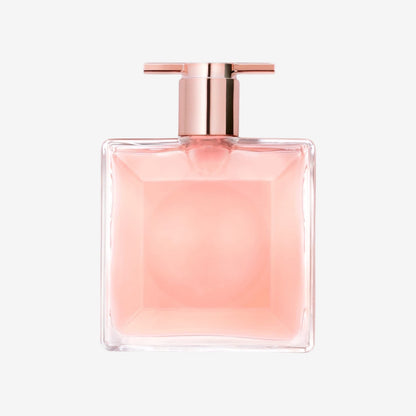 Lancôme Idôle Eau de Parfum, femininer, strahlender Duft mit Rose, Jasmin und Chypre-Akkord, nachhaltig und nachfüllbar