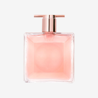 Lancôme Idôle Eau de Parfum, femininer, strahlender Duft mit Rose, Jasmin und Chypre-Akkord, nachhaltig und nachfüllbar