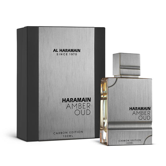 Al Haramain Amber Oud Carbon Edition für Herren, 96 ml Eau de Parfum, Spray