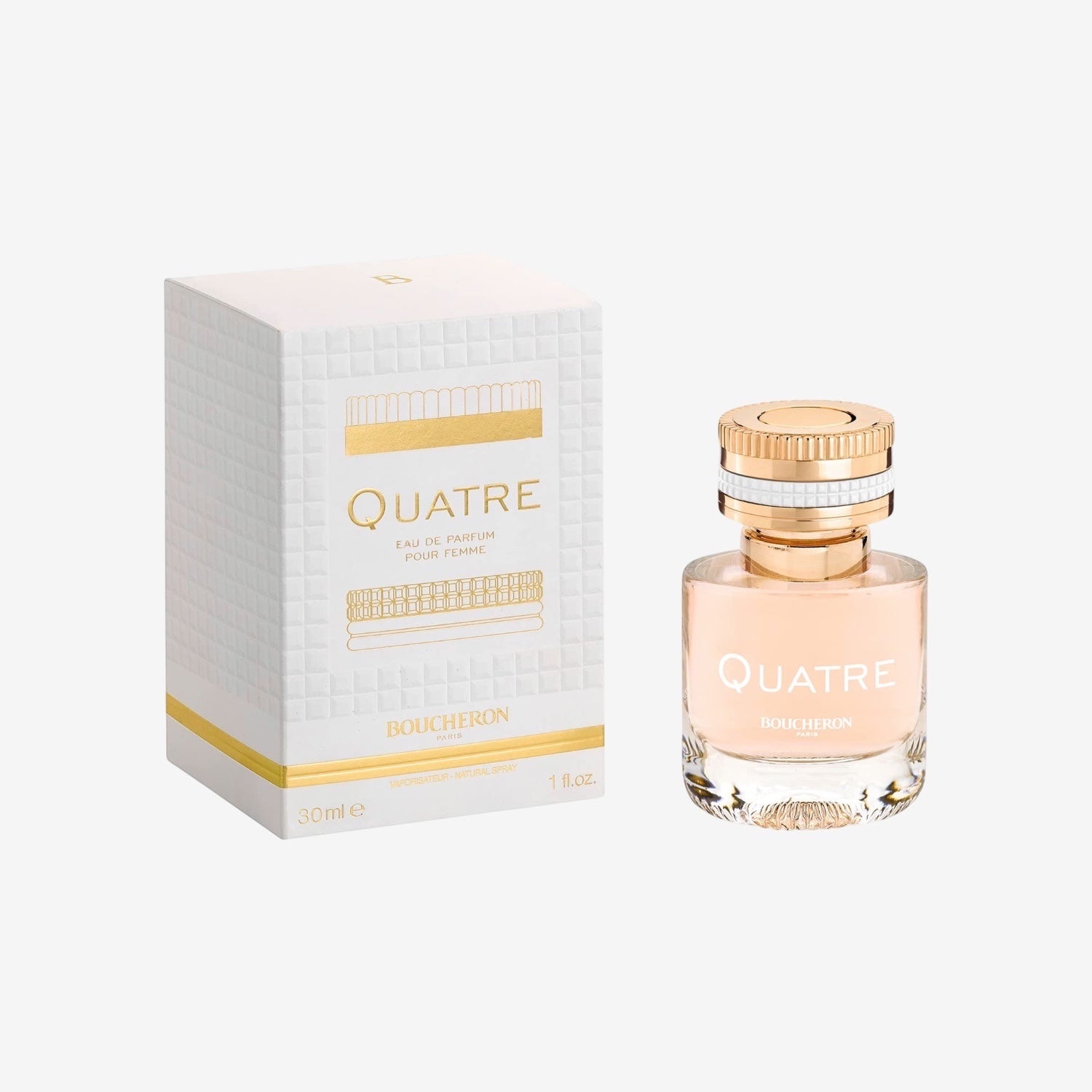 Boucheron Quatre Pour Femme EdP, Linie: Quatre, Eau de Parfum für Damen, Inhalt: 30ml