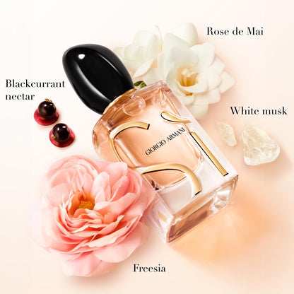 Giorgio Armani Si femme/ woman Eau de Parfum Vaporisateur/ Spray, Schwarze Johannisbeere 50 ml