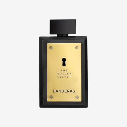 Banderas - The Golden Secret - Eau de Toilette Spray für Herren, Täglicher und Männlicher Duft mit Minze und Apfellikör - 200 ml