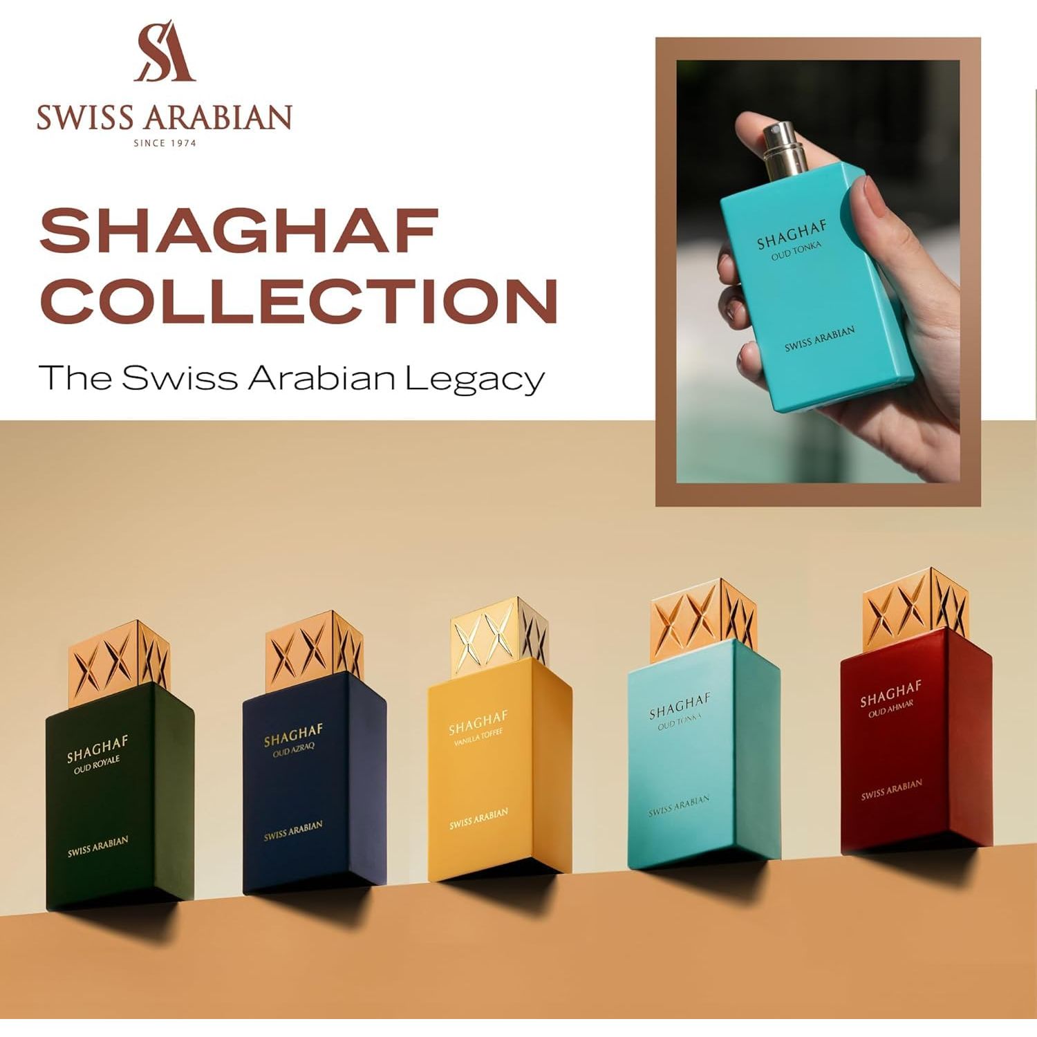 SHAGHAF OUD TONKA - EAU DE PARFUM 75ML
