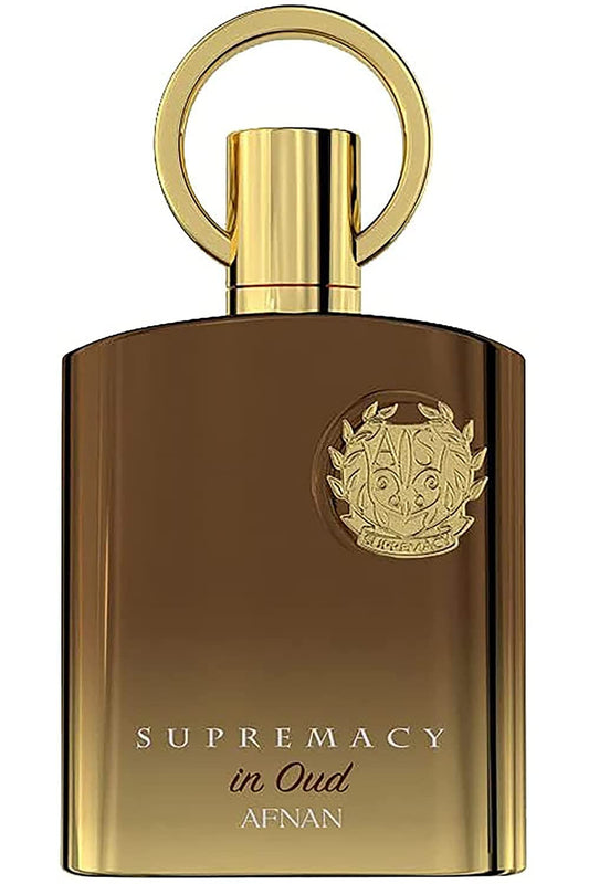 AFNAN Supremacy in Oud Eau de Parfum, elegante Flasche für Herren, arabisches Parfüm, langanhaltender Duft, Spray-Parfüm, 100 ml