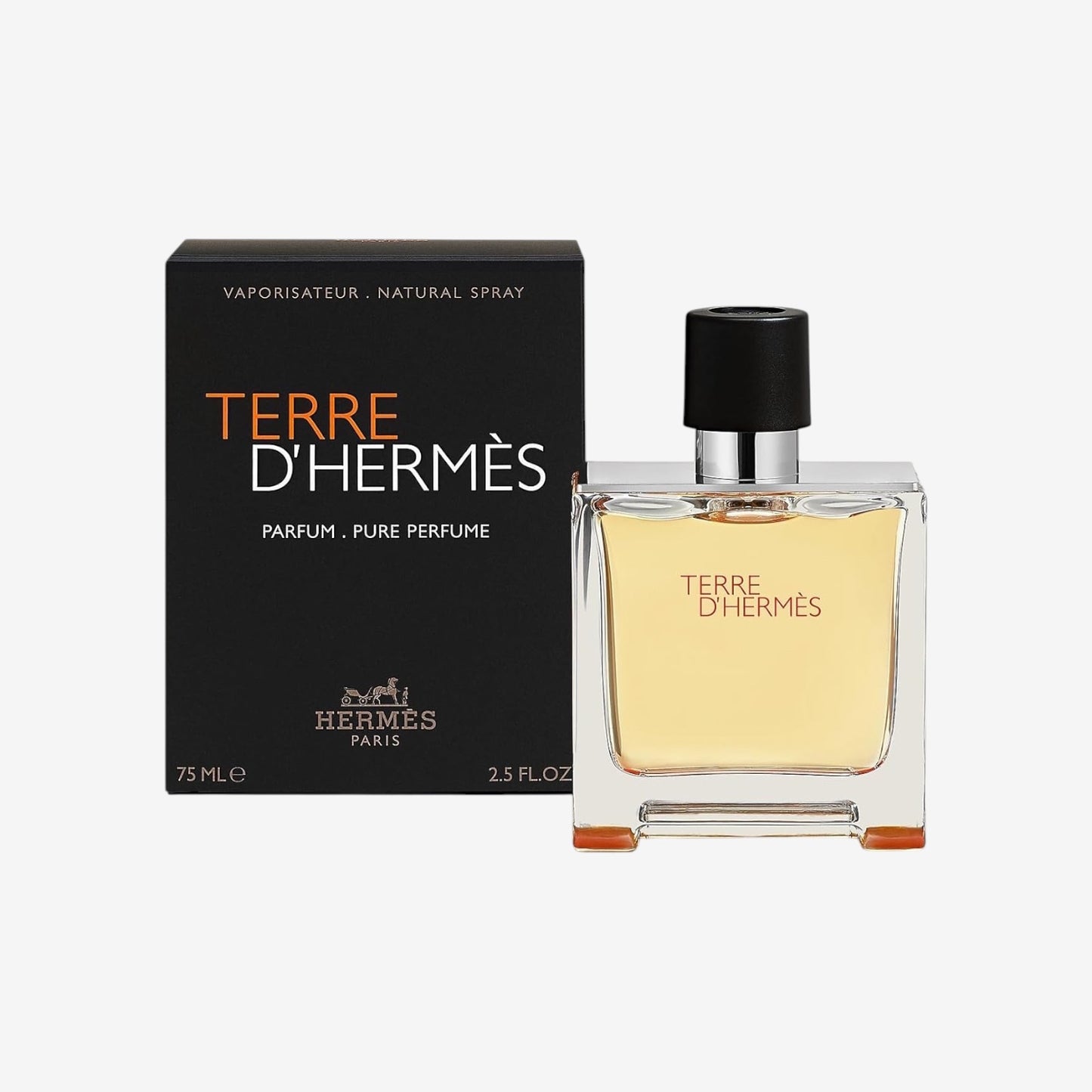 Terre D' Hermes By Hermes For Men. Parfum Spray 2.5 Oz / 75 Ml