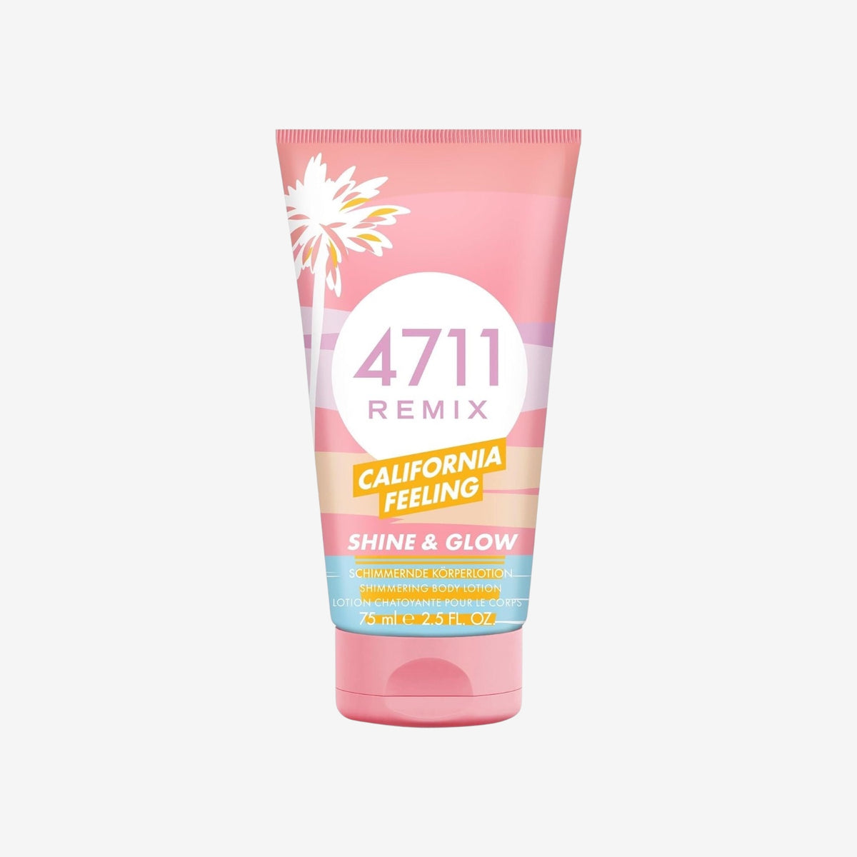 4711® Remix California Feeling I Geschenkset - zitrisch - fruchtig - floral - für einen Unvergesslichen Sommer I Eau de Cologne 100ml & Bodylotion 75ml