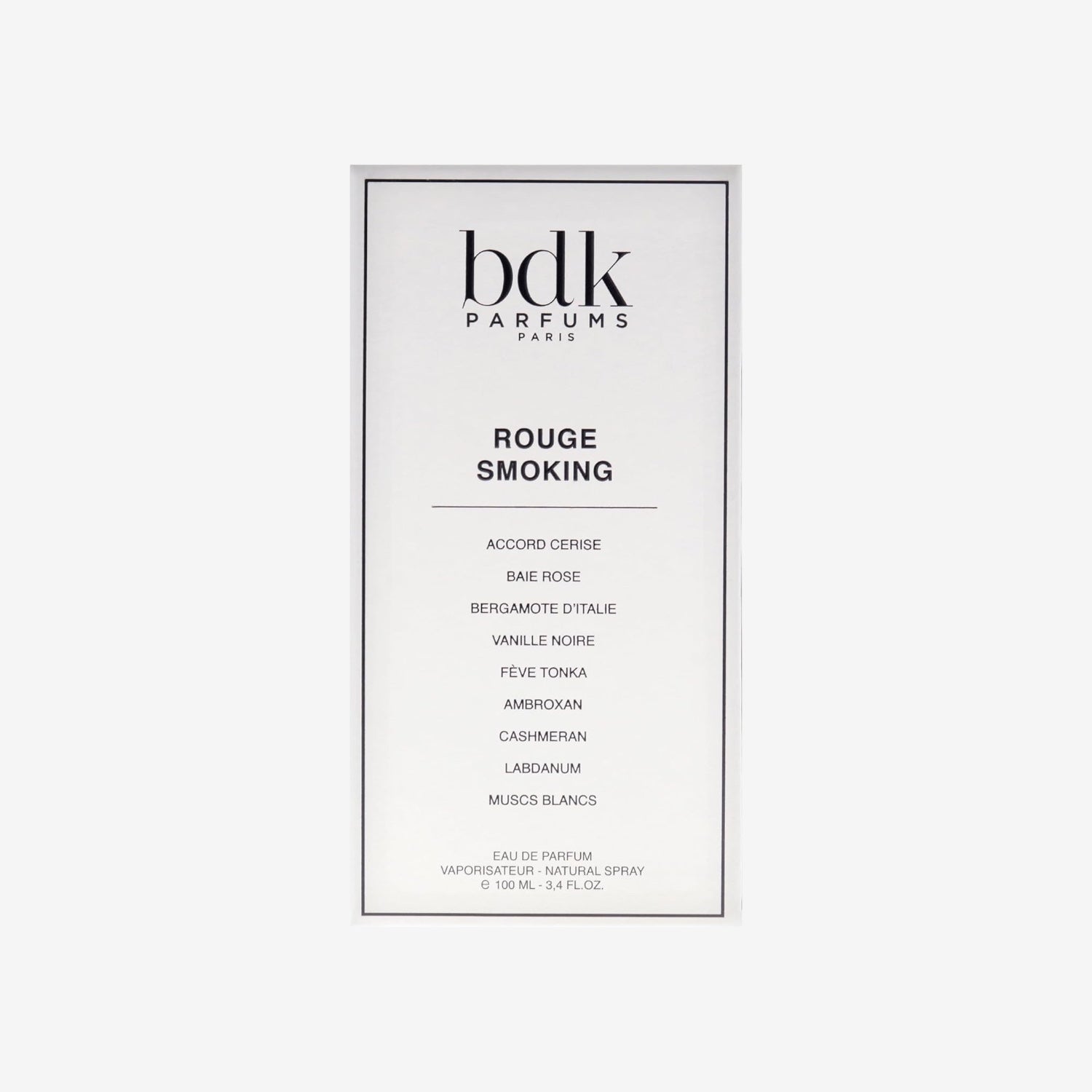 Bdk Eau De Parfum 100 Vapo Rouge Smoking