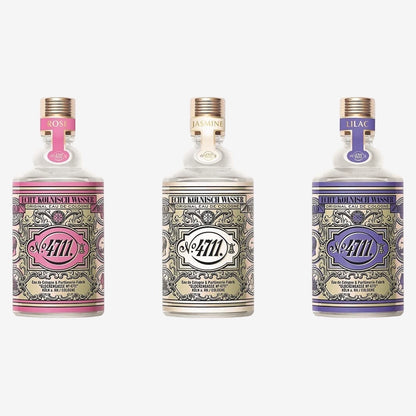 4711® Echt Kölnisch Wasser I Floral Collection - JASMIN - Eau de Cologne - florale Neuinterpretation der Ikone - sinnlich – anmutig – betörend I 100ml Natural Spray Vaporisateur