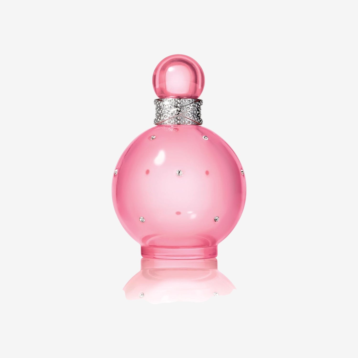 Britney Spears Fantasy Sheer 100 ml – Eau de Toilette für Damen – Blumiger Gourmand-Duft – Noten von Roter Litschi, Seerose und Weißem Moschus – Parfum Damen – Pastellrosa Flakon