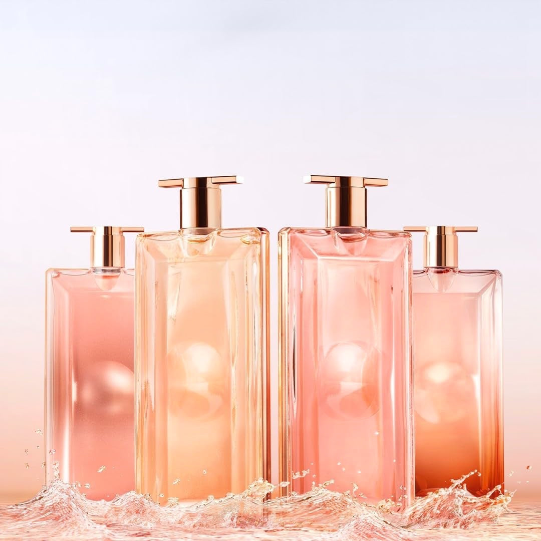 Lancôme Idôle Eau de Toilette, floraler Duft für Damen mit Shincha-Tee, Rosen und Bergamotte, Parfüm für Damen mit floralen und frischen Noten