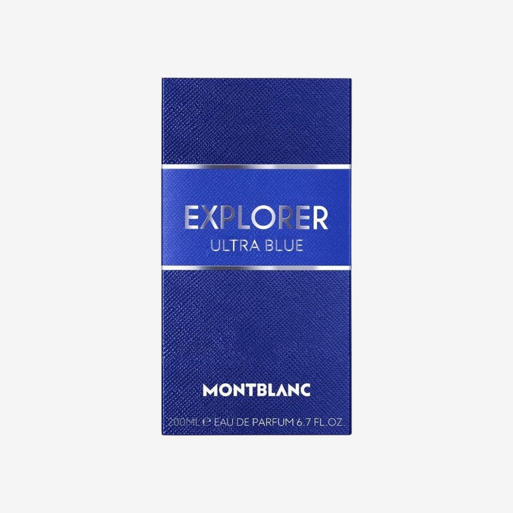 Montblanc Explorer Ultra Blue Eau de Parfum für Herren, 200 ml