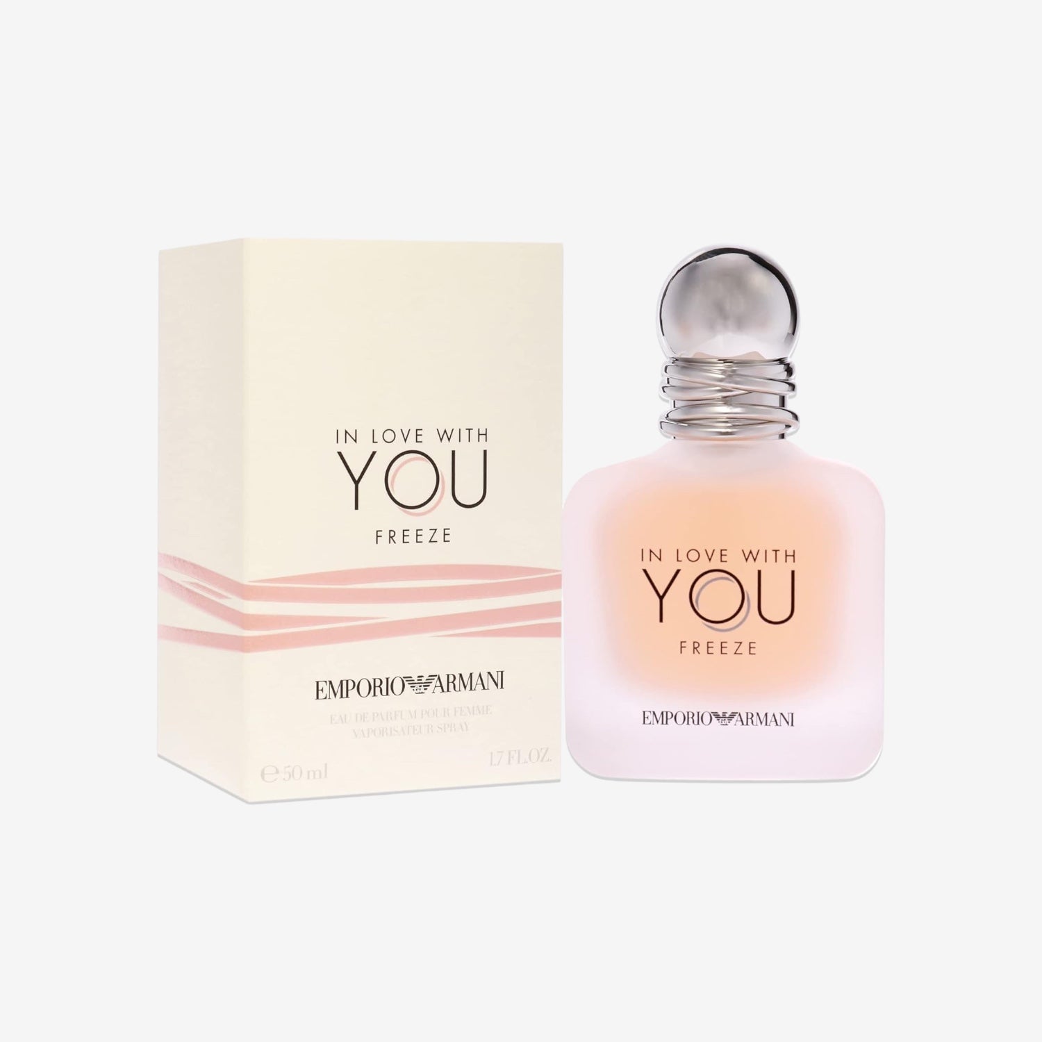 Giorgio Armani Unisex Love With You Vaporizador GIORGIO ARMANI IN LIEBE MIT IHNEN EAU DE PARFUM FREEZE 50ML VAPORIZER, Negro, Nur EU