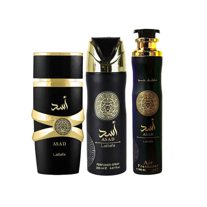 Lattafa Asad Eau De Parfum Arabisch Parfümiertes Wasser Orientalischer Duft Unisex 100ml Spray