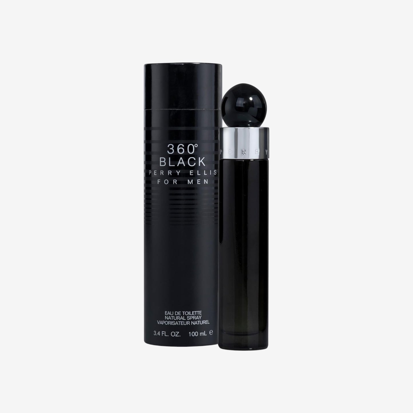 Perry Ellis 360 Black EDT Vaporisateur/Spray für Ihn 100ml