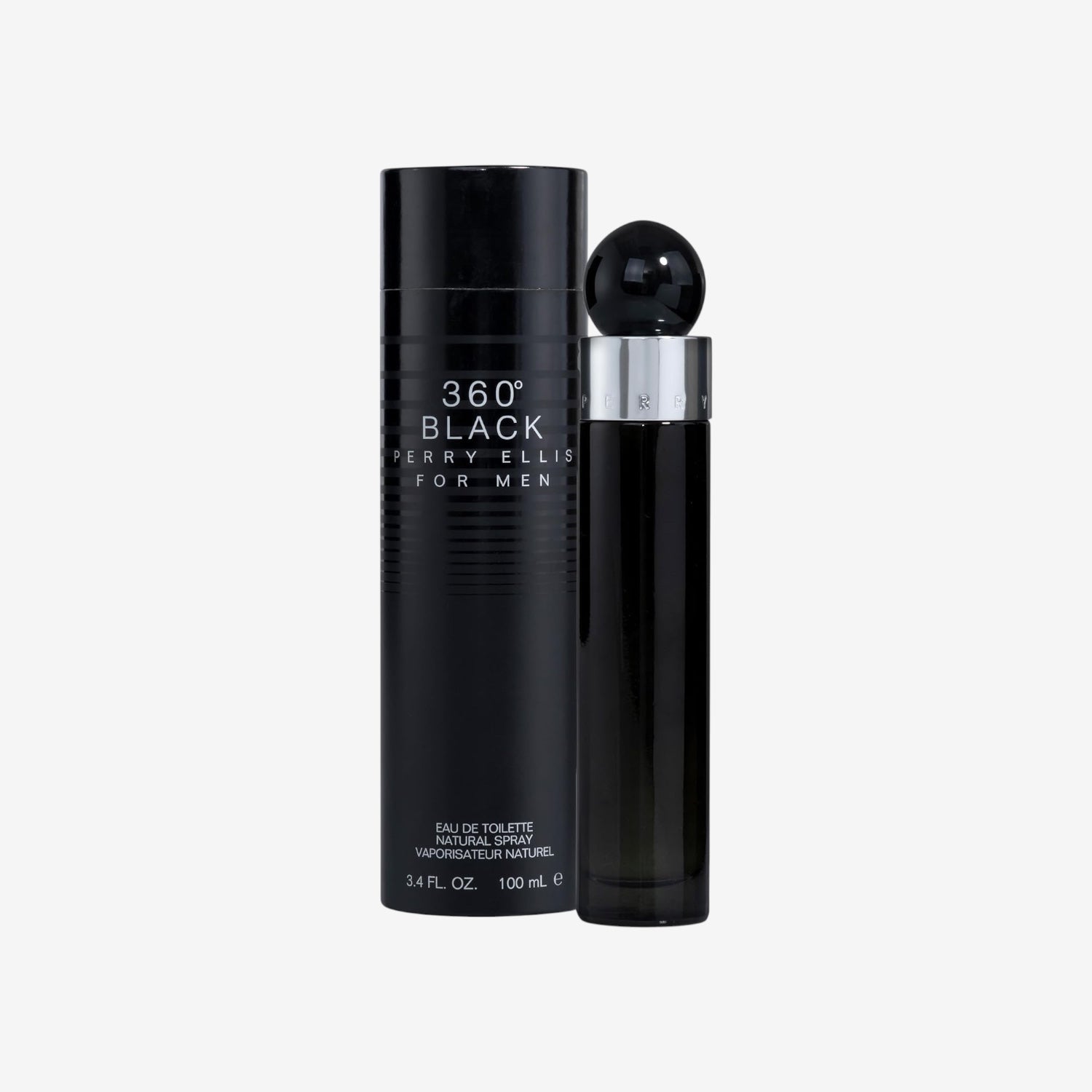 Perry Ellis 360 Black EDT Vaporisateur/Spray für Ihn 100ml