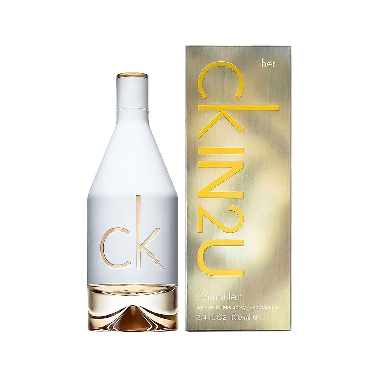 Calvin Klein CK IN2U Eau de Toilette for her, floral-fruchtiger Damenduft