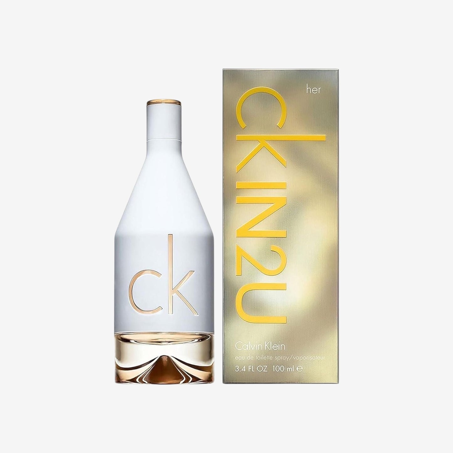 Calvin Klein CK IN2U Eau de Toilette for her, floral-fruchtiger Damenduft