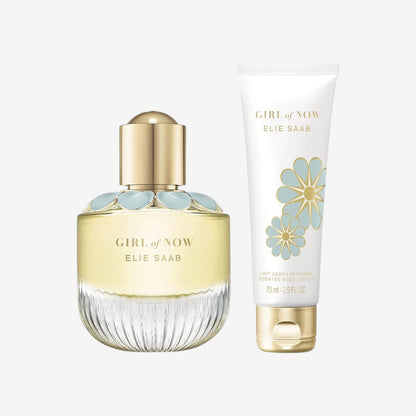 Elie Saab Girl of Now Eau de Parfum, 50 ml, Geschenkset mit 75 ml Bodylotion