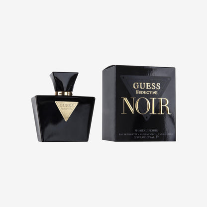 GUESS Seductive Noir, Eau de Toilette für Damen, Ambriert-Blumig, Sinnlicher Duft, Lang Anhaltend