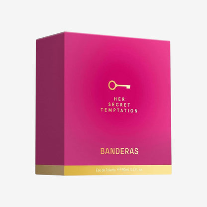 Banderas – Her Secret Temptation – Eau de Toilette Spray für Frauen, Orientalischer und Süßer Duft – 50 ml / 1,7 Fl Oz