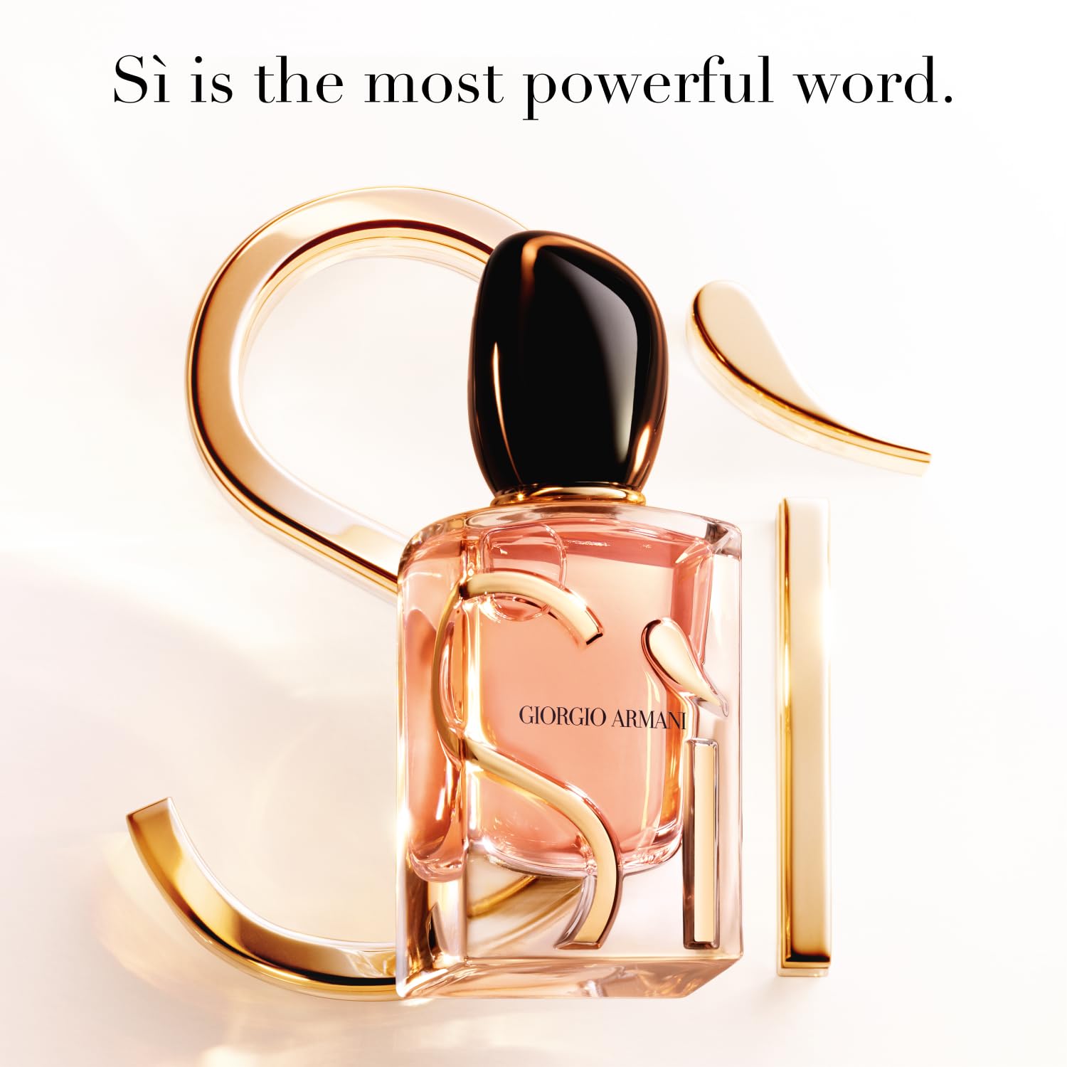 Armani – Sì Intense – Eau de Parfum – Parfüm für Frauen – Chypre Ambery Fruity Fragrance – Schwarzer Johannisbeer-Nektar, Damascena-Rose, Schwarztee-Noten – 10ml