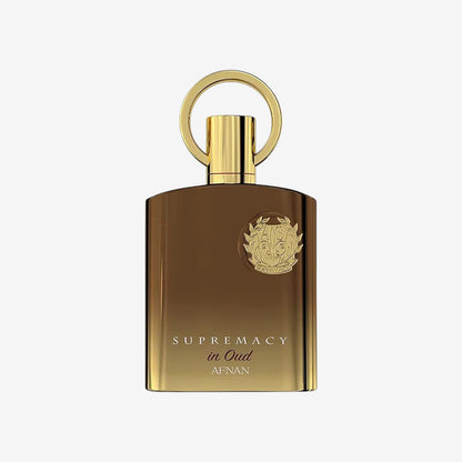 AFNAN Supremacy in Oud Eau de Parfum, elegante Flasche für Herren, arabisches Parfüm, langanhaltender Duft, Spray-Parfüm, 100 ml