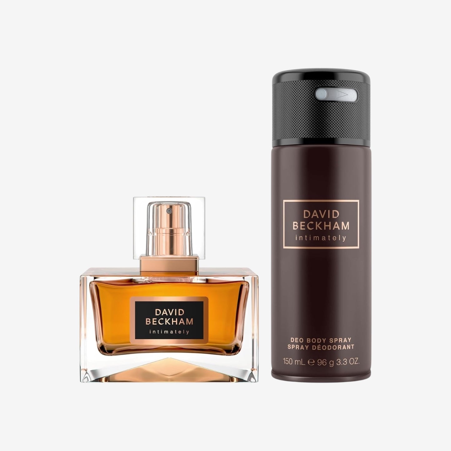 David Beckham Intimately Geschenkset für Ihn, inkl. Eau de Toilette 75 ml und Deodorant Body Spray 150 ml