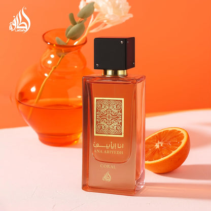 Ana Abiyedh Coral 60 ml EDP by Lattafa