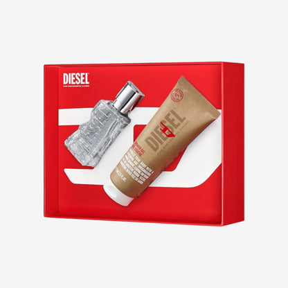 Diesel D by Diesel Eau de Toilette Set Unisex, EdT 30 ml & Duschgel 75 ml, frischer und sinnlicher Duft für Damen und Herren