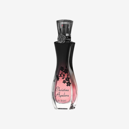 Christina Aguilera - By Night Parfüm, femininer, verführerischer und sinnlicher Duft, mit Pfirsichblüte, blumige, orientalische und fruchtige Noten, ideal für den Sommer, Parfüm für Damen, 30 ml