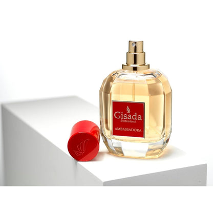 Gisada - Ambassadora | 50ml | Eau de Parfum | Parfüm für Frauen | orientalisch, süß, blumig und sehr lebendiger Frauenduft | Damenparfum |Fruchtig süß & wohlig warm für Sie