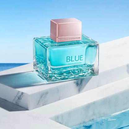 Banderas Perfumes – Blue Seduction Woman – Eau de Toilette Spray für Frauen, Blumiger und Aquatischer Duft – 200 ml