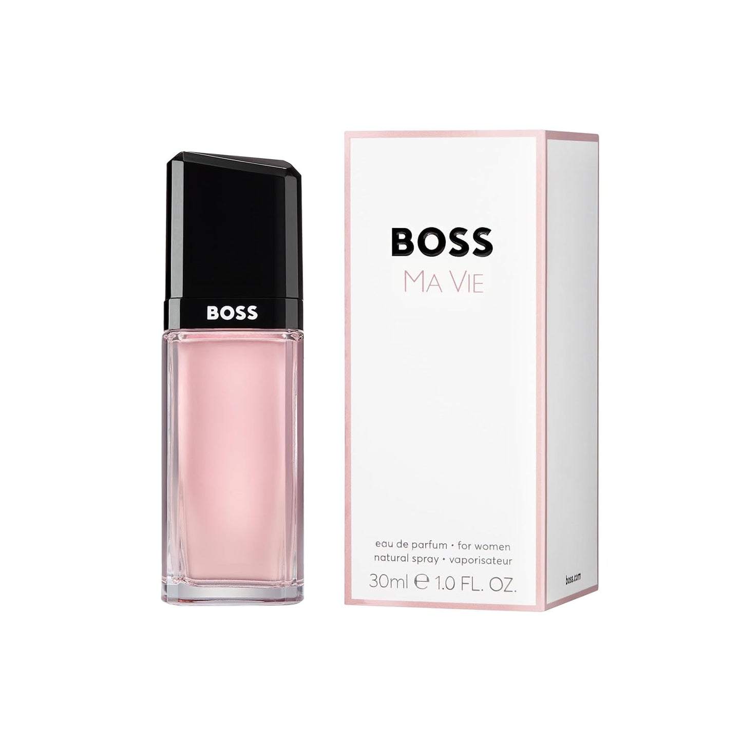 BOSS Ma Vie Eau de Parfum – Blumiges Damenparfum – Mit Kaktusblüte, einem Bouquet aus rosa Blüten und Zedernholz – Langanhaltender Duft