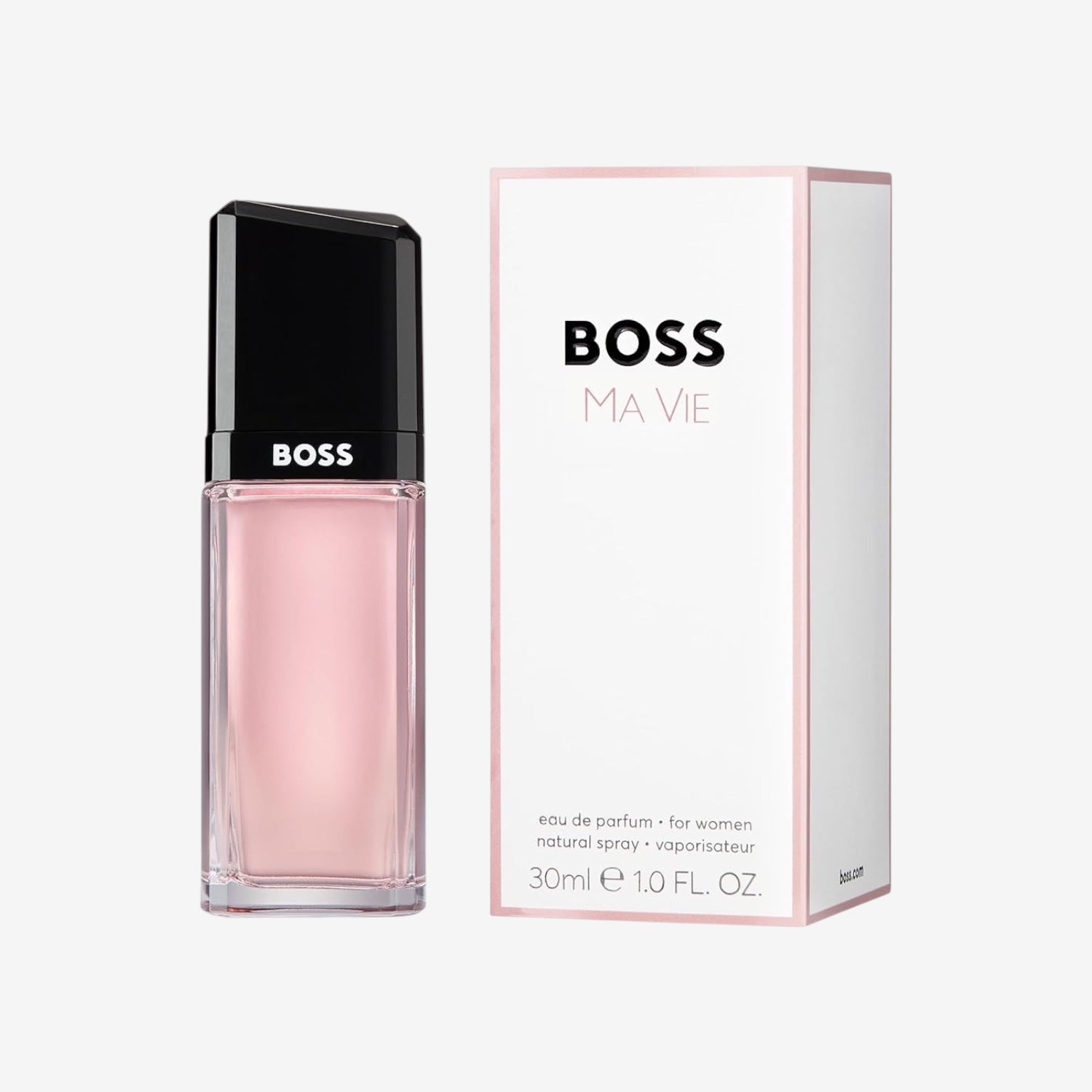 BOSS Ma Vie Eau de Parfum – Blumiges Damenparfum – Mit Kaktusblüte, einem Bouquet aus rosa Blüten und Zedernholz – Langanhaltender Duft