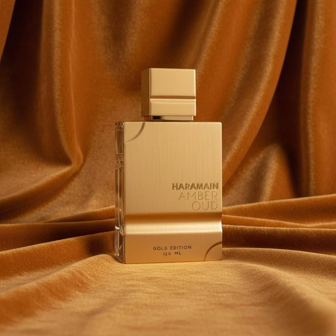 Al Haramain Amber Oud Gold Edition 120 ml | Luxuriöses Eau de Parfum | Unisex-Parfüm | Hochwertiger arabischer Duft für Männer und Frauen | Oud-Parfüm zum Verschenken und für den Alltag