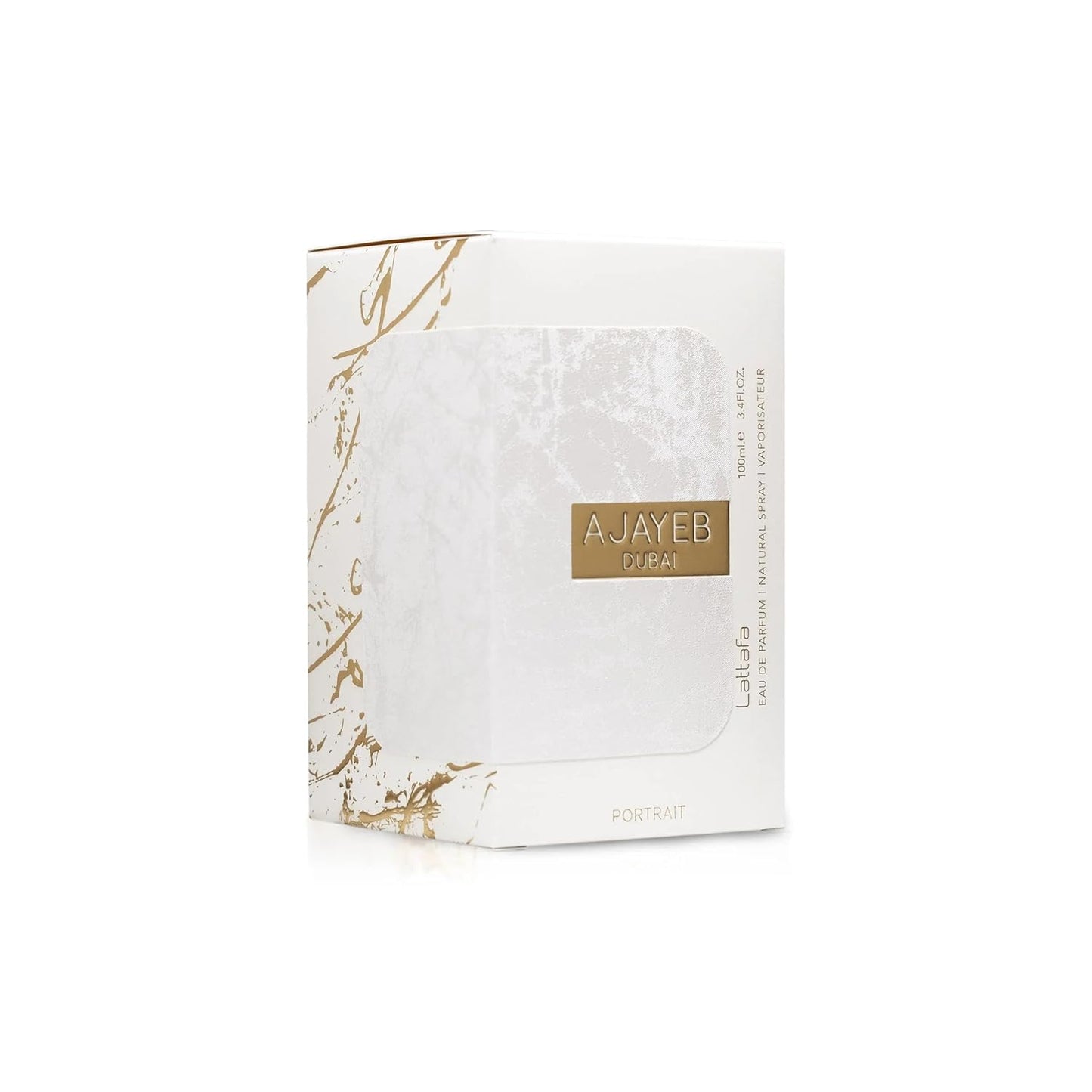 Lattafa Perfume Ajayeb Dubai Portrait Silver Eau de Perfume 100ml