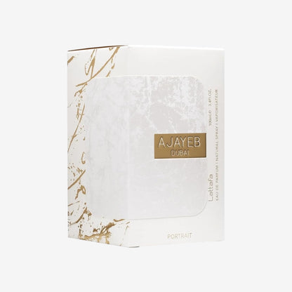 Lattafa Perfume Ajayeb Dubai Portrait Silver Eau de Perfume 100ml