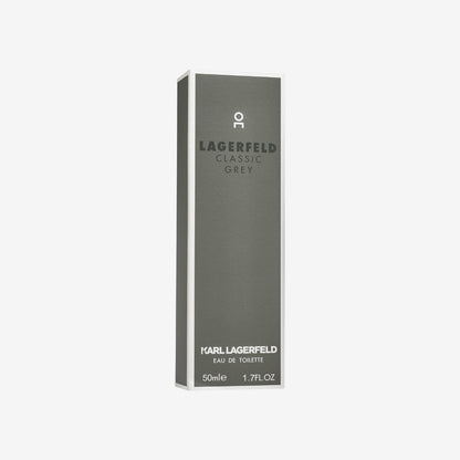 Karl Lagerfeld Classic Grey EdT, Linie: Classic Grey, Eau de Toilette für Herren, Inhalt: 50ml