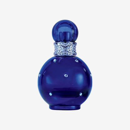 Britney Spears Midnight Fantasy 30 ml – Eau de Parfum für Damen – Blumiger Amber-Frucht Duft – Noten von Exotischer Pflaume, Samtiger Iris und Amber – Parfum Damen – Nachtblauer Flakon